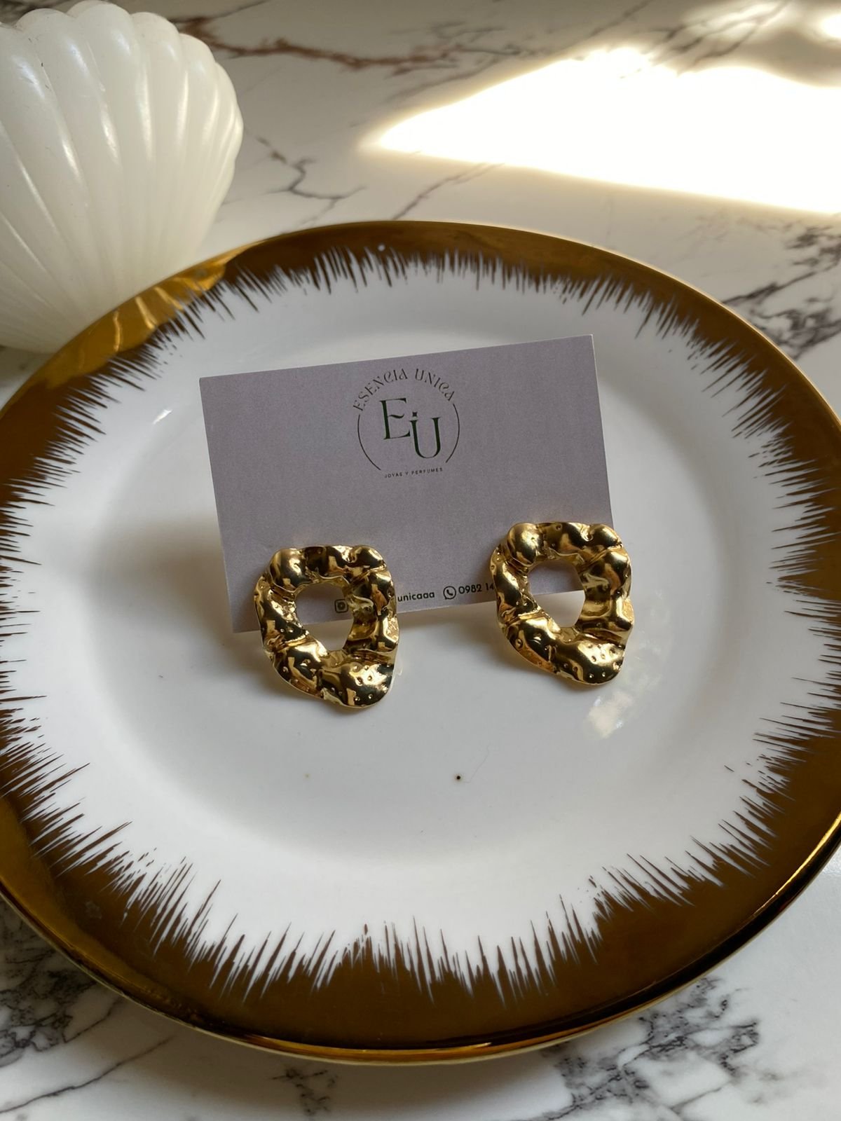 Aros Ovalados con Hueco