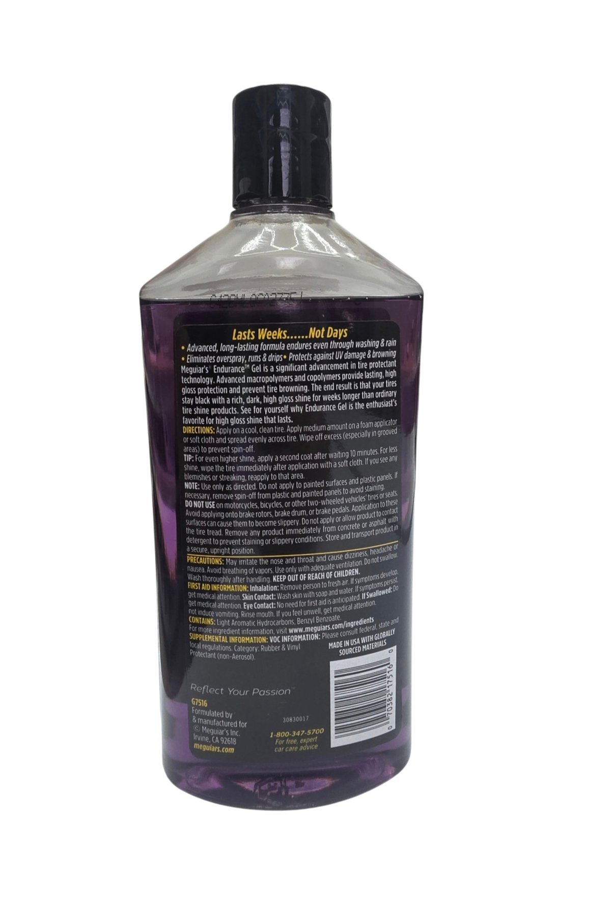 ​🛞✨ Gel Abrillantador de Llantas Meguiar's Endurance (473 ml) - 2
