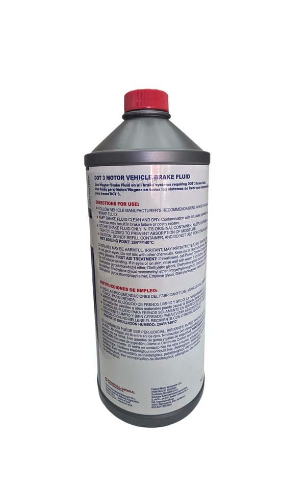 ​🛑 Líquido para Frenos Wagner 21B DOT 3 (946 ml)