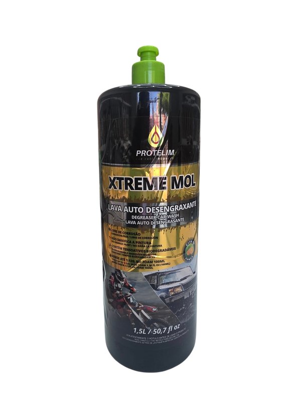 ​🧼 Lava Auto Desengrasante Protelim Xtreme Mol (1.5 L)