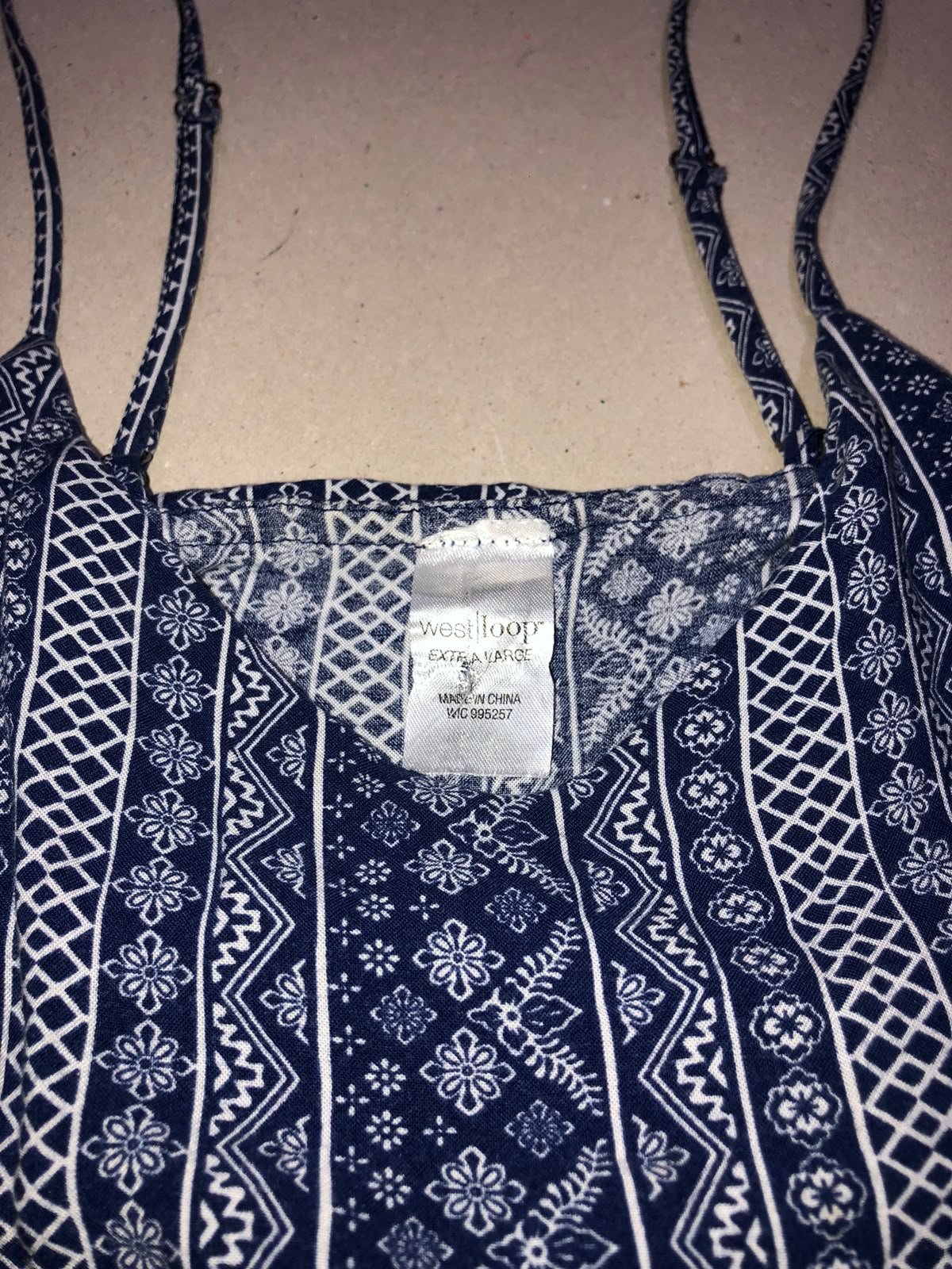 Vestido Azul Estampado Etnico✨ - 3
