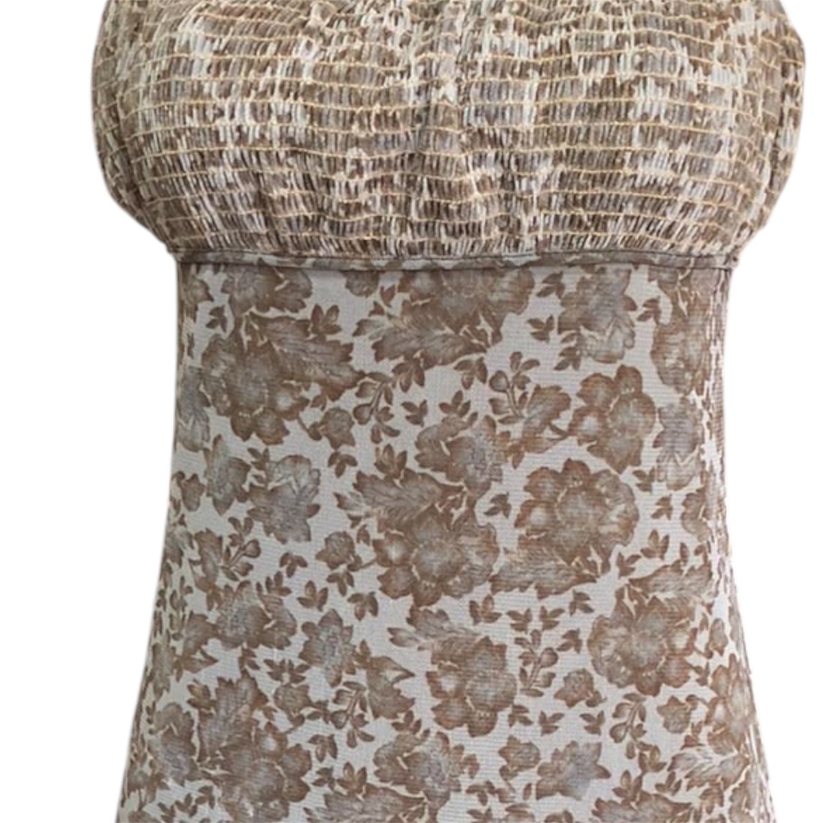 Vestido Midi Floral Vintage - 2
