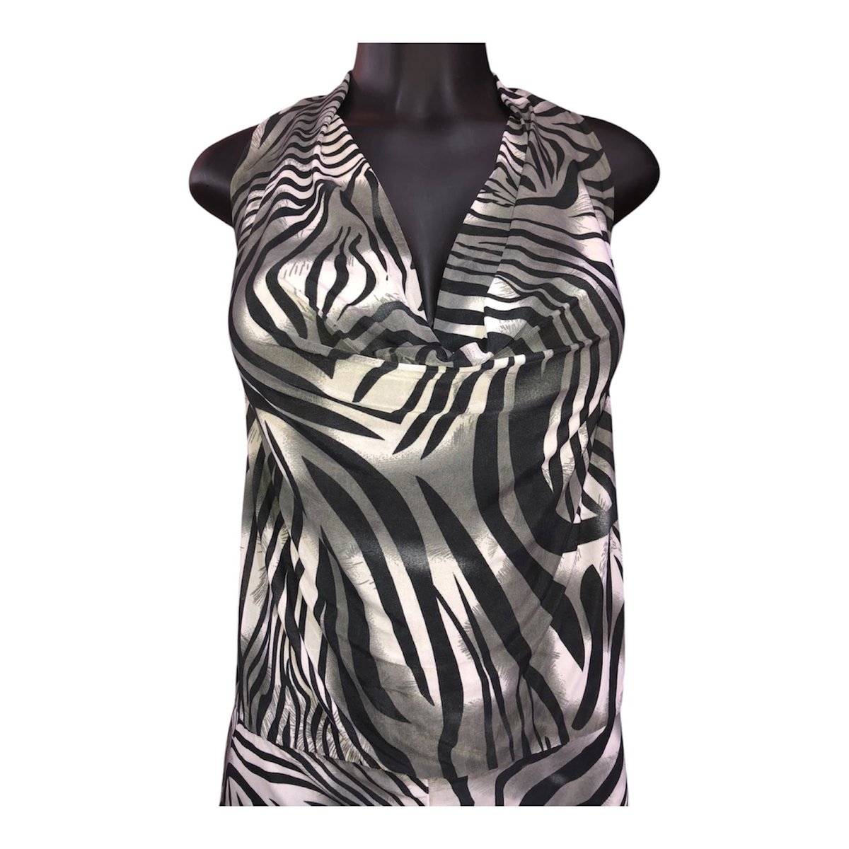 Monito corto estampado Zebra - 3