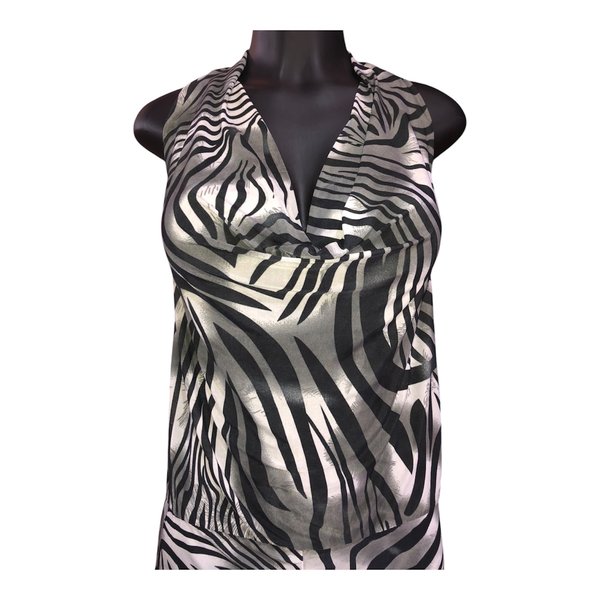 Monito corto estampado Zebra