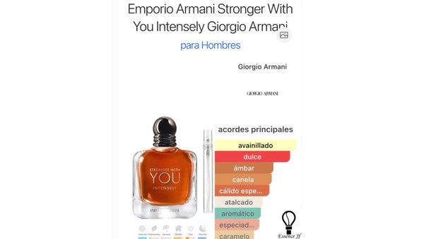 Armani Stronger With You Intensly