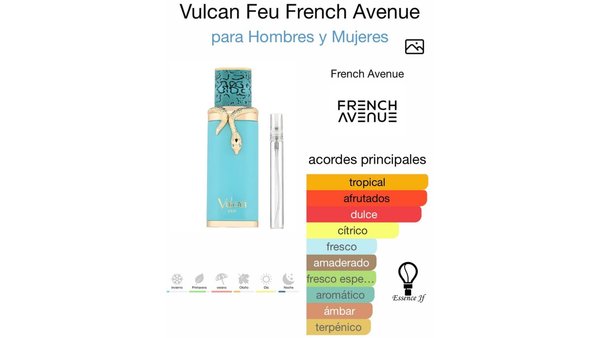French Avenue Vulcan Feu