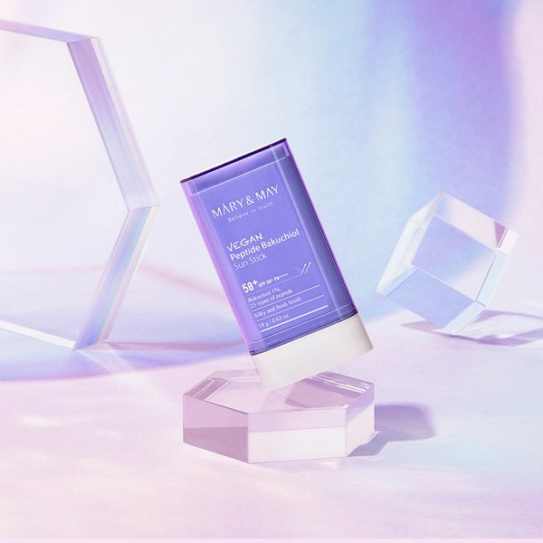 MARY&MAY VEGAN PEPTIDE BAKUCHIOL SPF50+ PA++++ 18g
