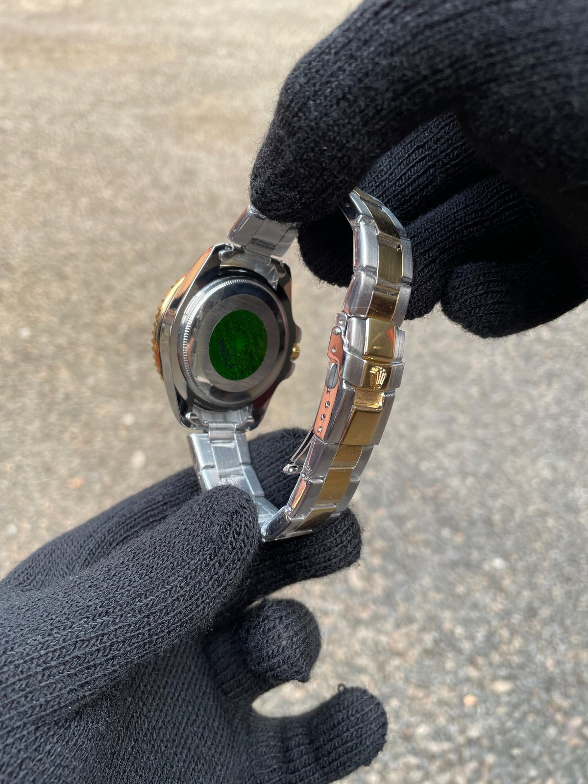 Rolex Submariner Combinado Fondo Negro - 3