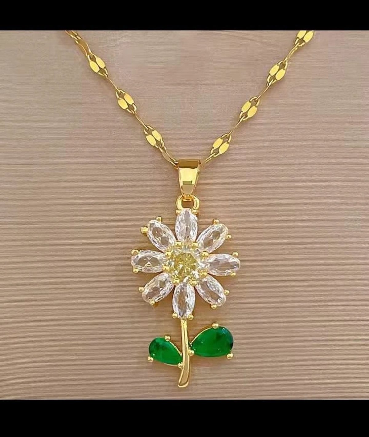 Cadena margarita de acero inoxidable