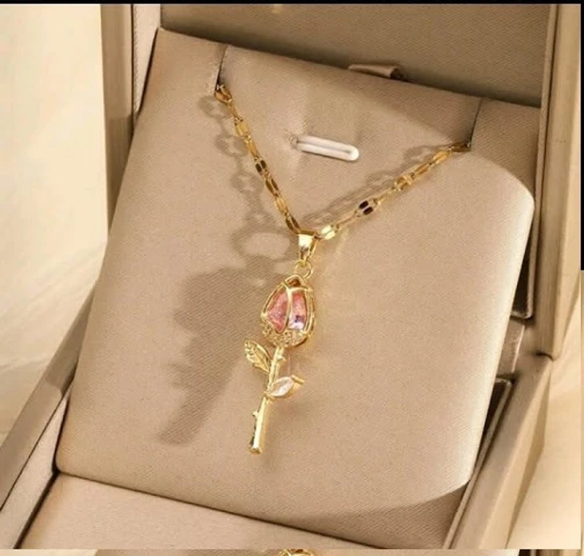 Cadena tulipán de acero inoxidable