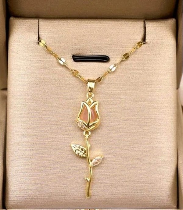 Cadena tulipán de acero inoxidable