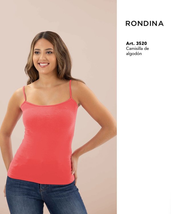 Camisilla de algodón lycra