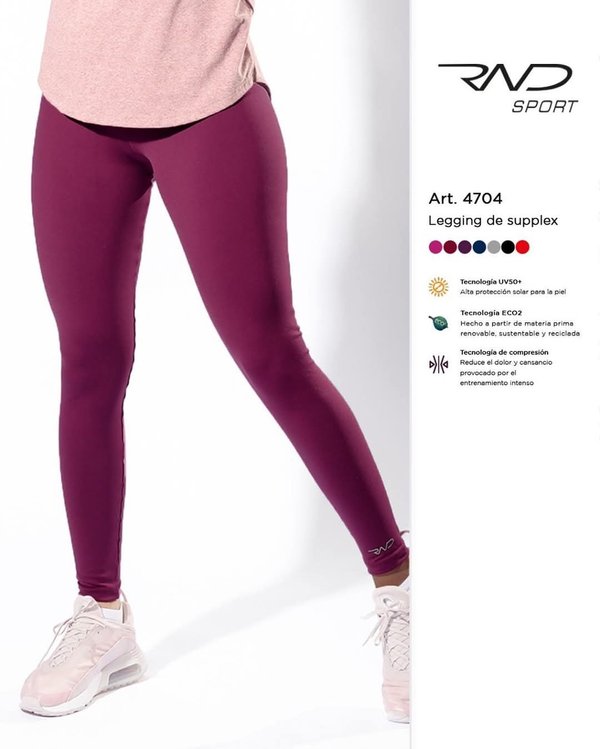 Legging de algodón suplex 