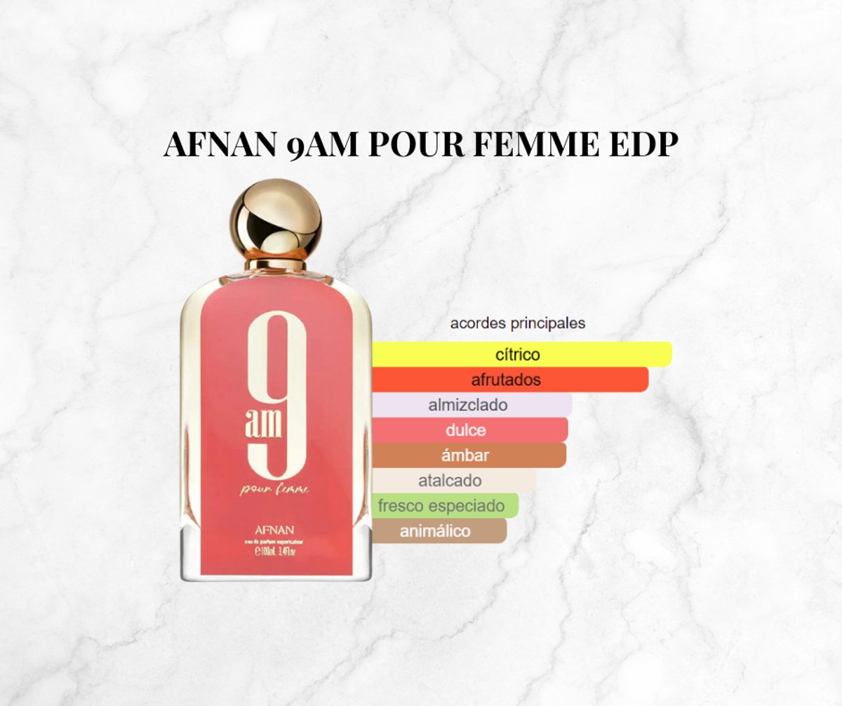 Afnan 9AM Pour Femme EDP