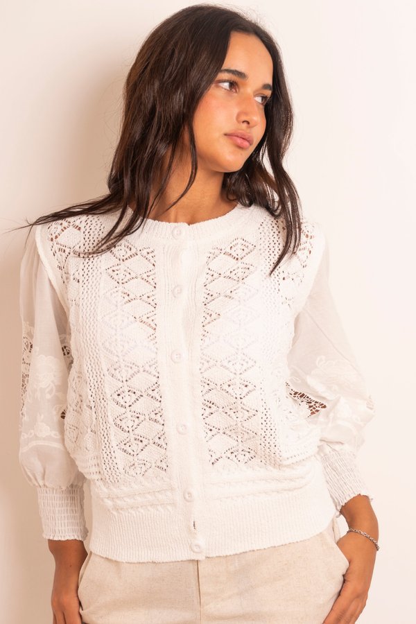 CARDIGAN HERISSON
