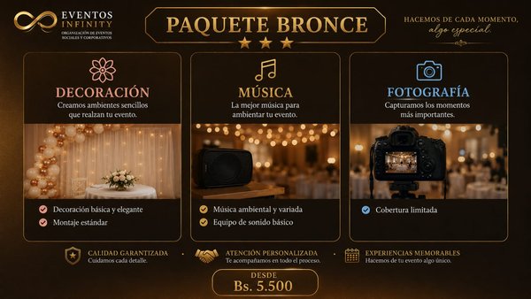 PAQUETE BRONCE