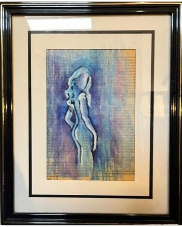 Anónimo – Mujer Azul