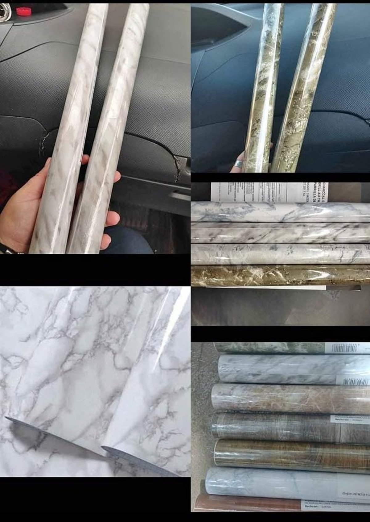 ✨ Vinilos Símil, mármol & madera