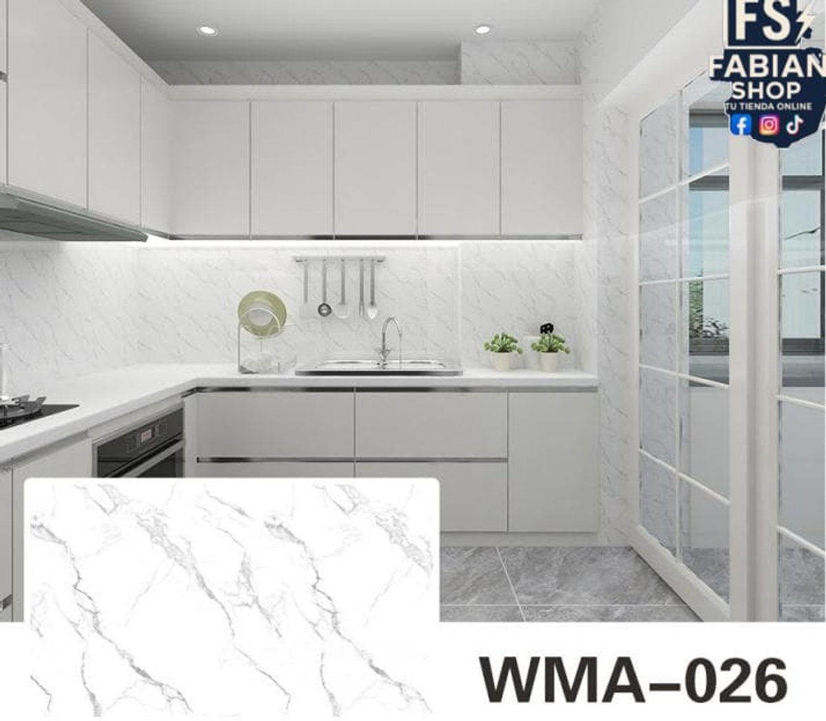 Papel Adhesivo efecto mármol - 3