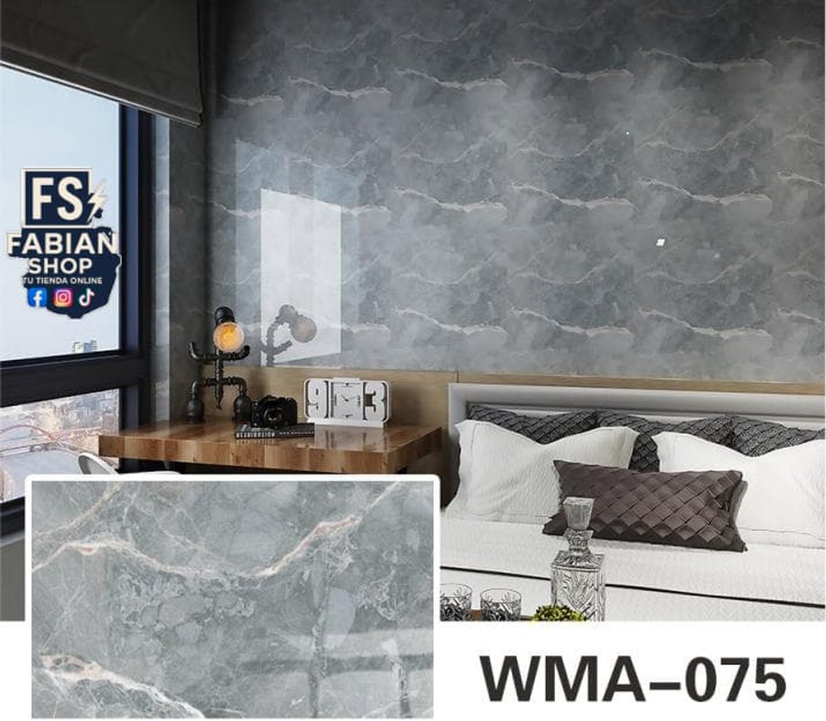 Papel Adhesivo efecto mármol