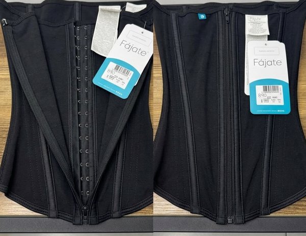 CINTURILLA CORSET STRPL NEGRA
