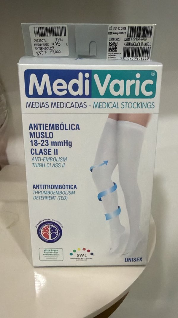 MEDIAS MEDICADAS ANTIEMBOLICAS