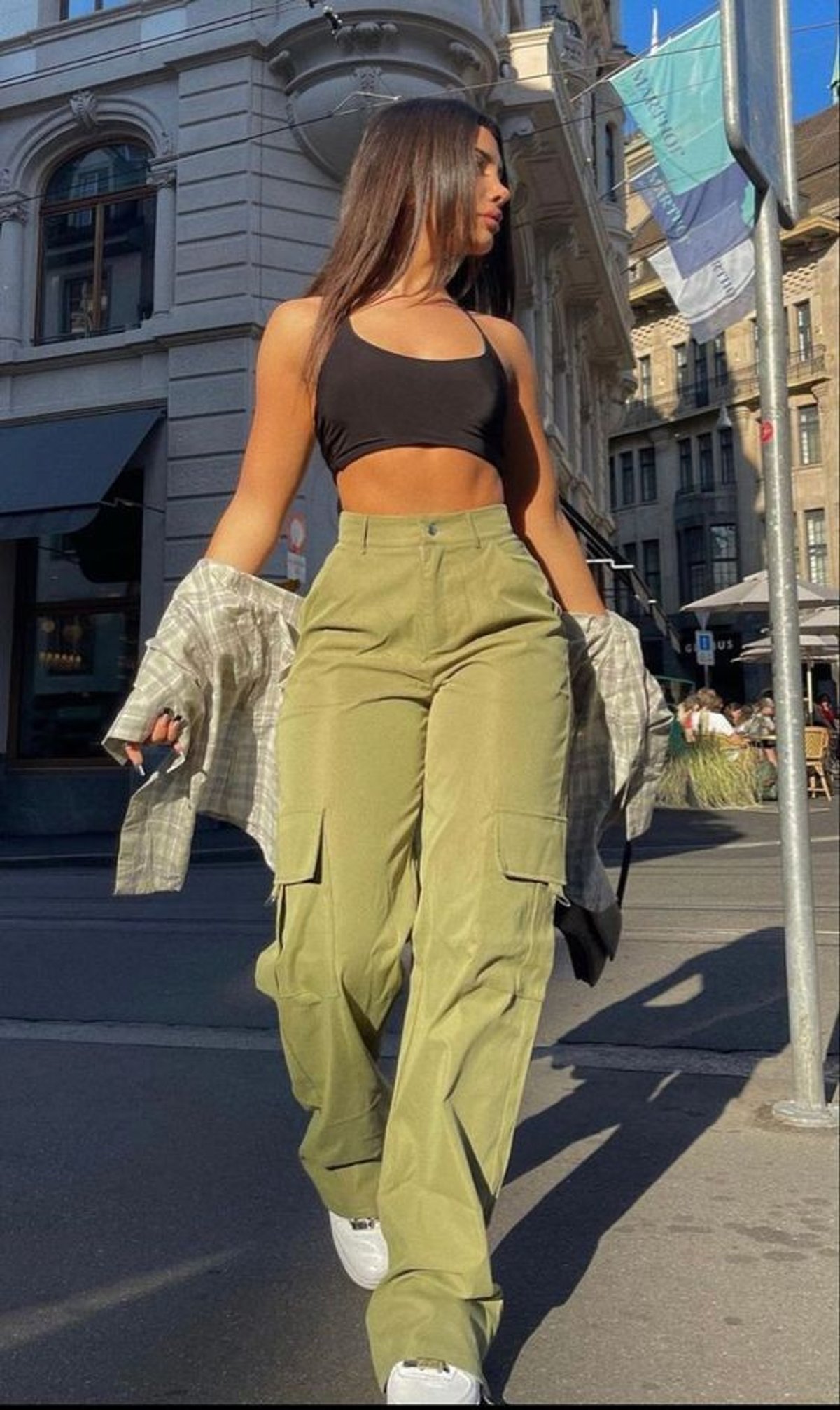 Pantalón Cargo Oversize