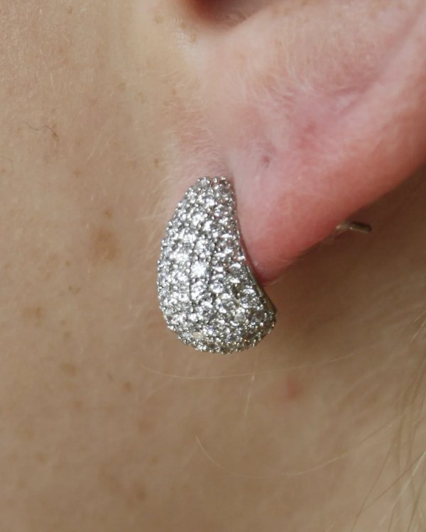 Drop hoop con zirconias