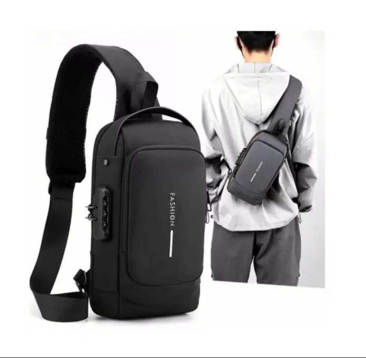 Mochila Inteligente Antirrobo + Puerto USB – Ideal para Trabajo y Viajes ✈️💼 - 5