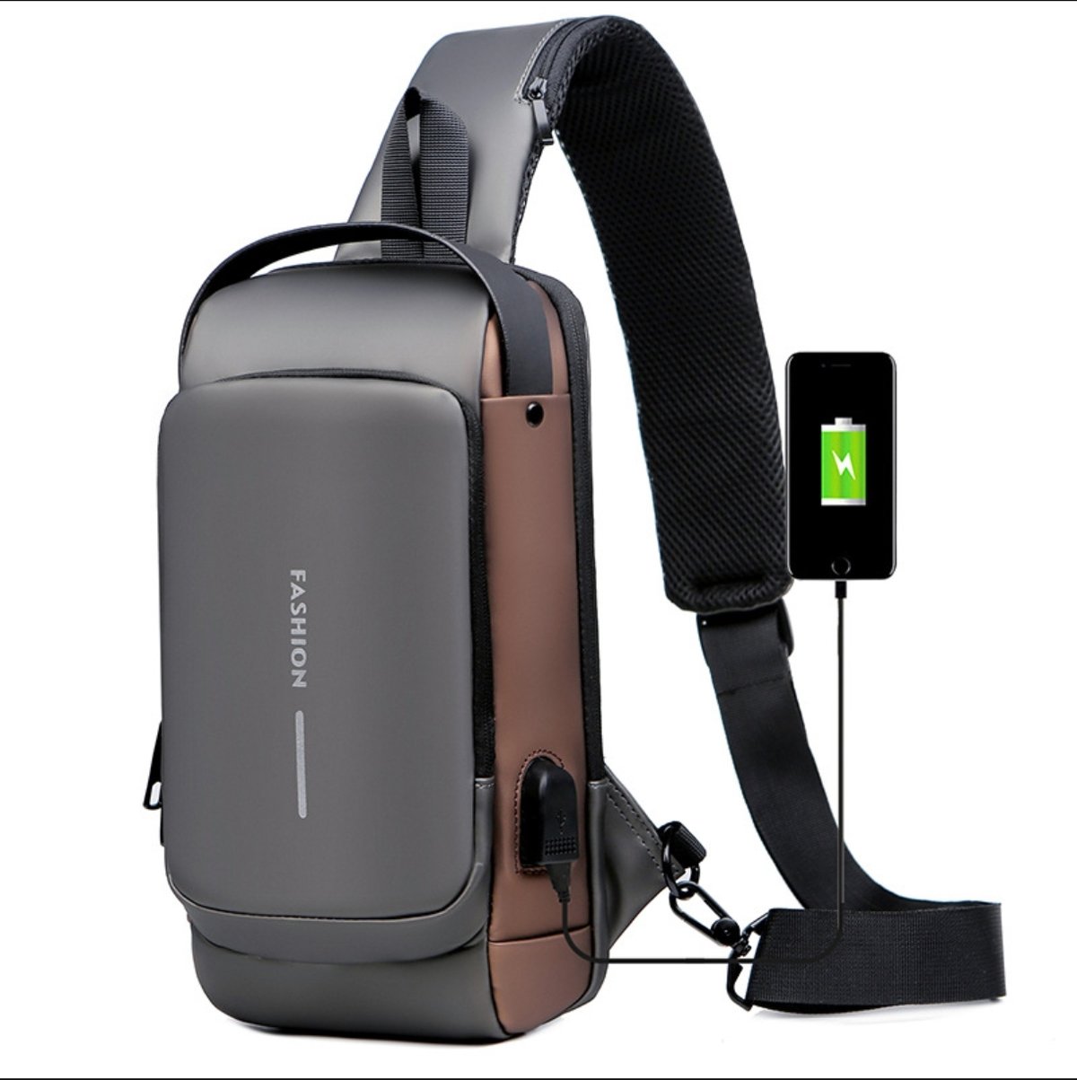 Mochila Inteligente Antirrobo + Puerto USB – Ideal para Trabajo y Viajes ✈️💼 - 2