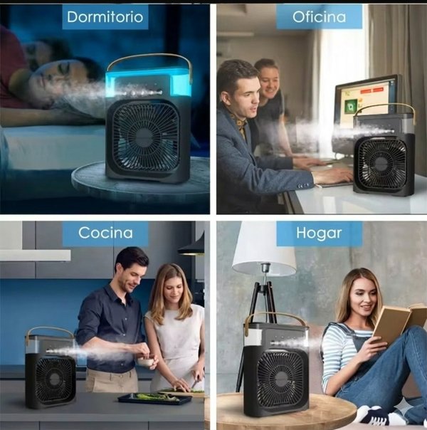 🌬️❄️ Mini Ventilador Portátil Cooling Fan – Aire Fresco en Cualquier Lugar ⚡💼