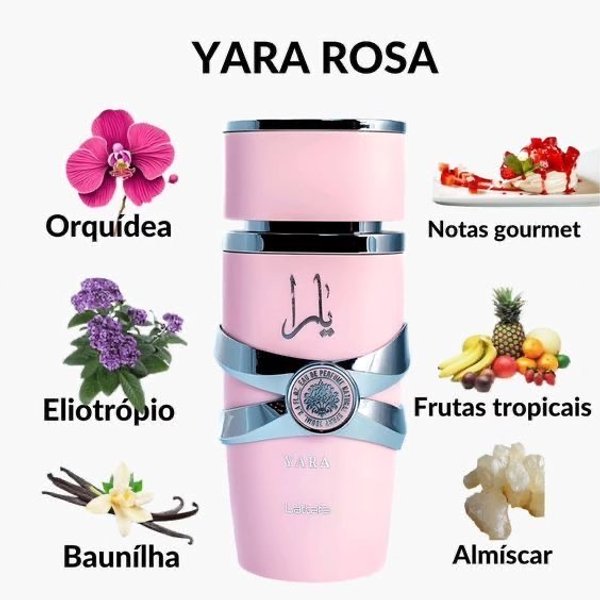 Perfume Yara Lattafa Original 