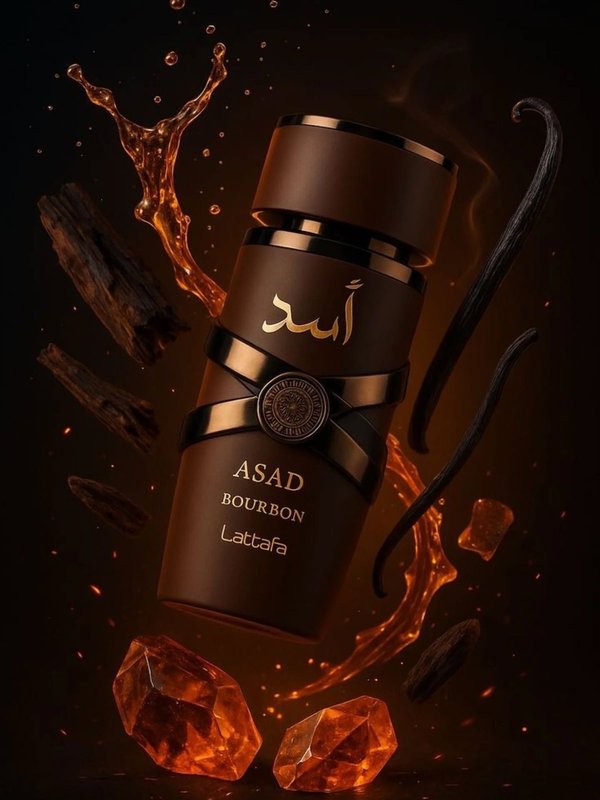Perfume árabe Asad Bourbon