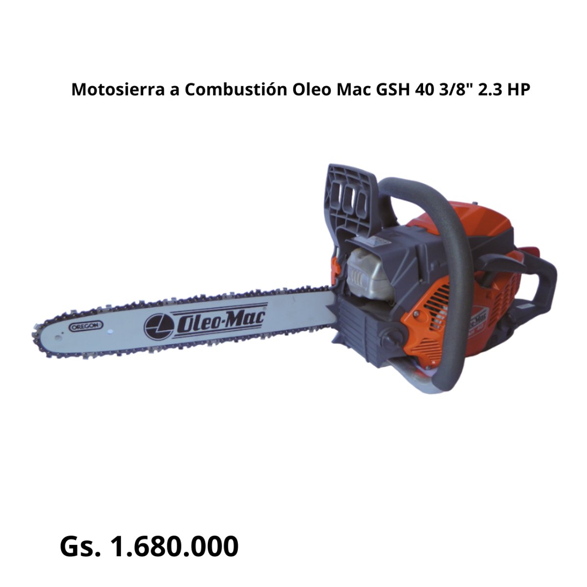 Motosierras Óleo Mac