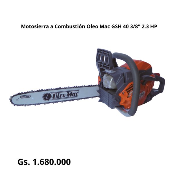 Motosierras Óleo Mac