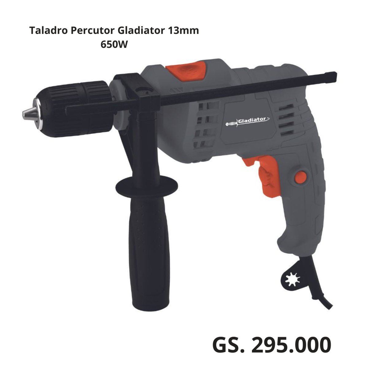 Taladro Percutor eléctrico y recargable - 6