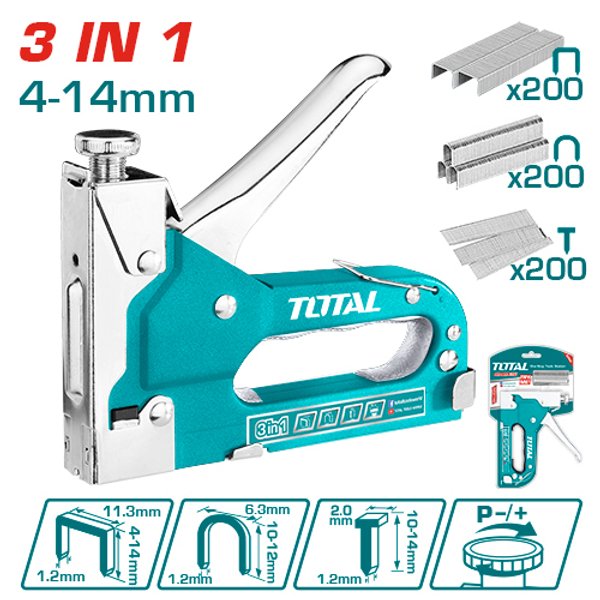 CODIGO: 126648 ENGRAPADORA MANUAL 3-EN-1 (4-14MM) - THT31143 - TOTAL