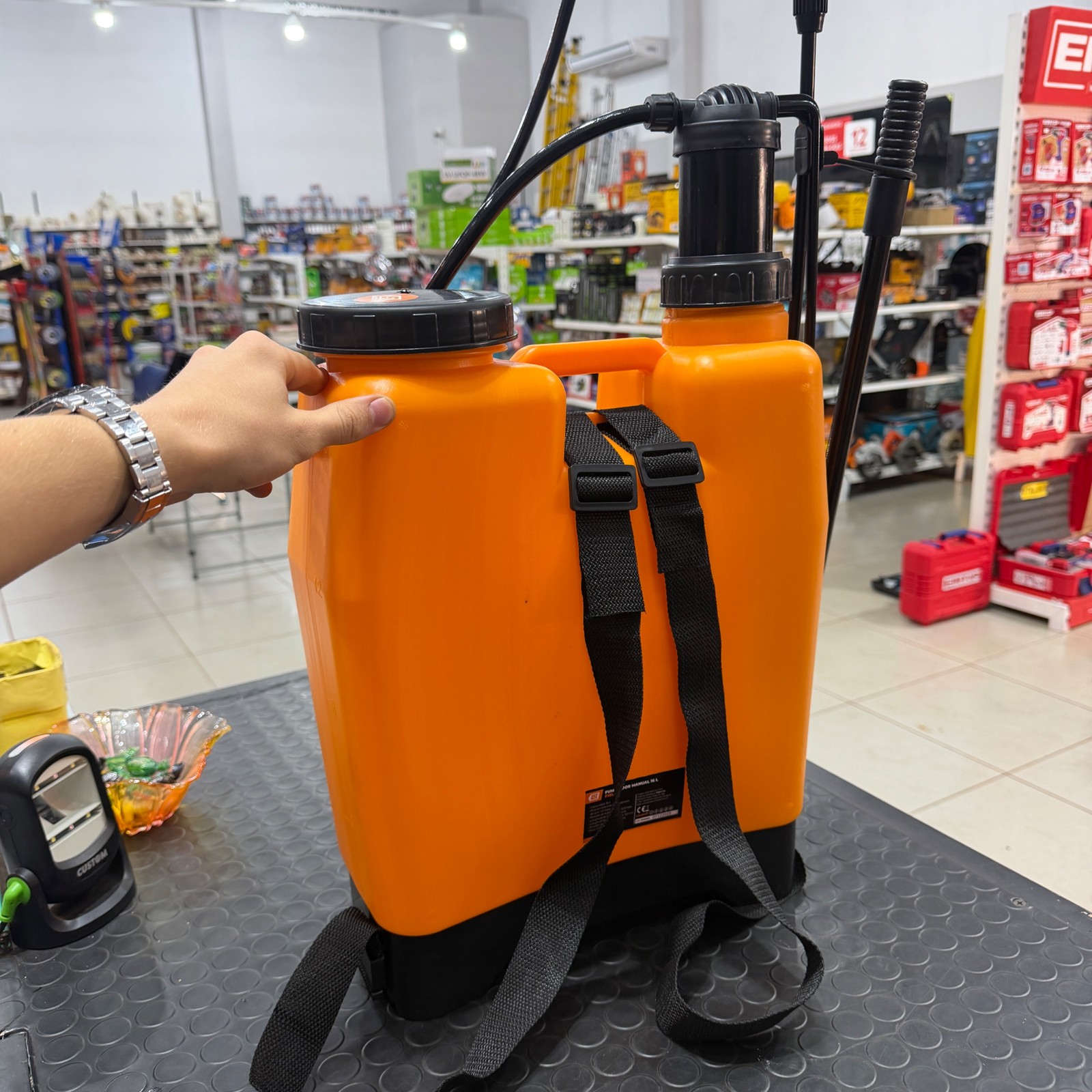Fumigador manual Lusqtoff 16 Lts - 3