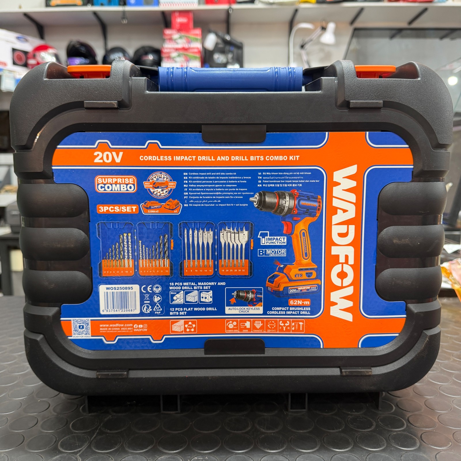 Taladro inalámbrico WADFOW 20V