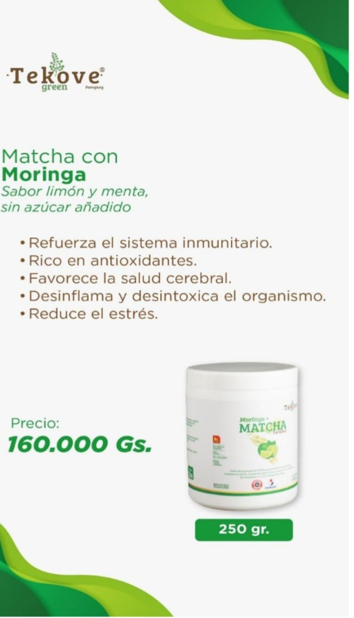 Moringa con Matcha 