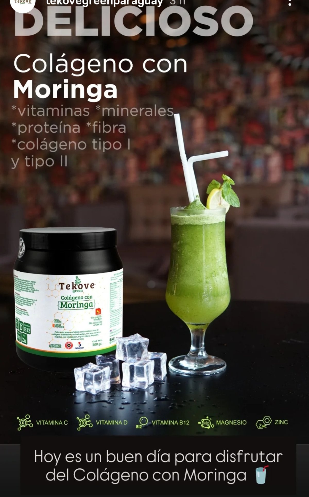 Colágeno con Moringa 