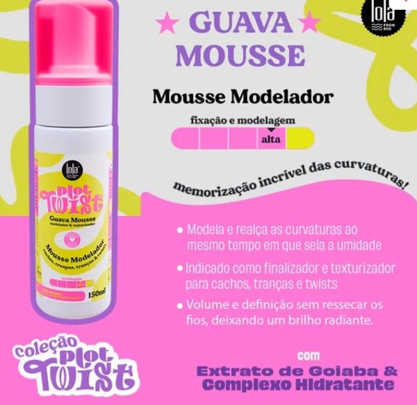 PLOT TWIST - GUAVA MOUSSE 150 ML