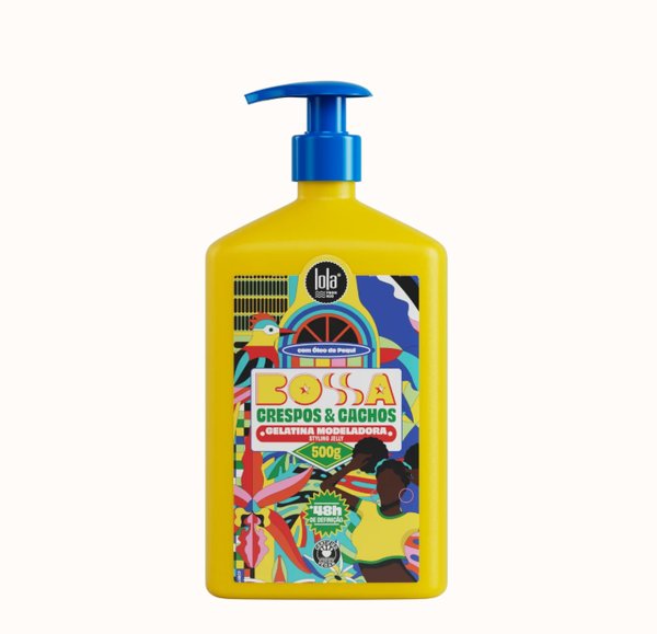 Bossa Cachos y Crespos Gelatina Modeladora 500gr