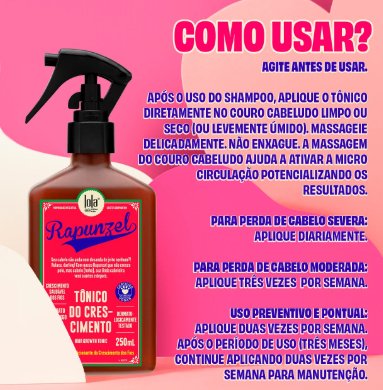 Tónico de Crecimiento Rapunzel 250ml
