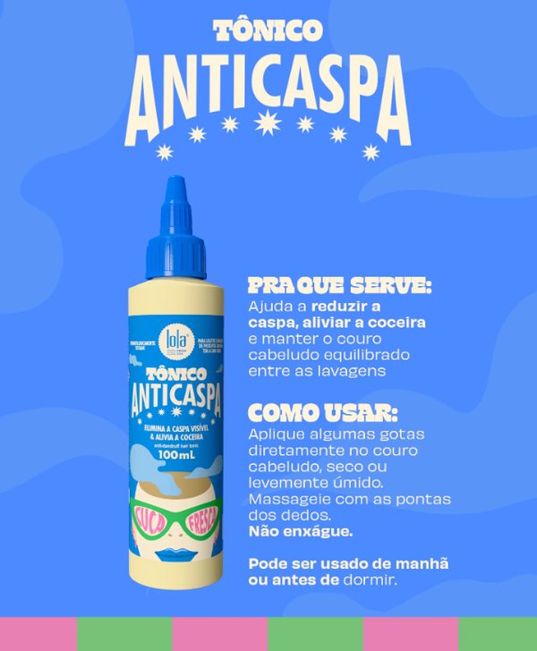 Cuca Fresca Tónico Anticaspa 100ml