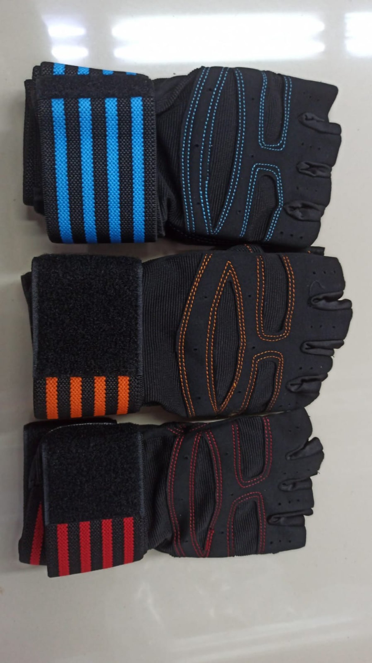  Guantes de Fitness con Soporte de Muñeca - Shendiao NO.5836  - 3