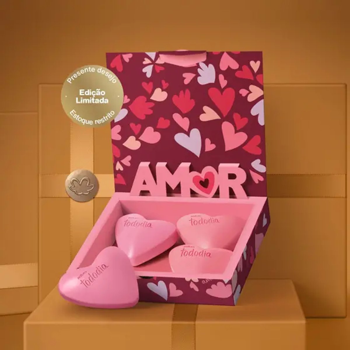 Combo jabón de corazones humor 