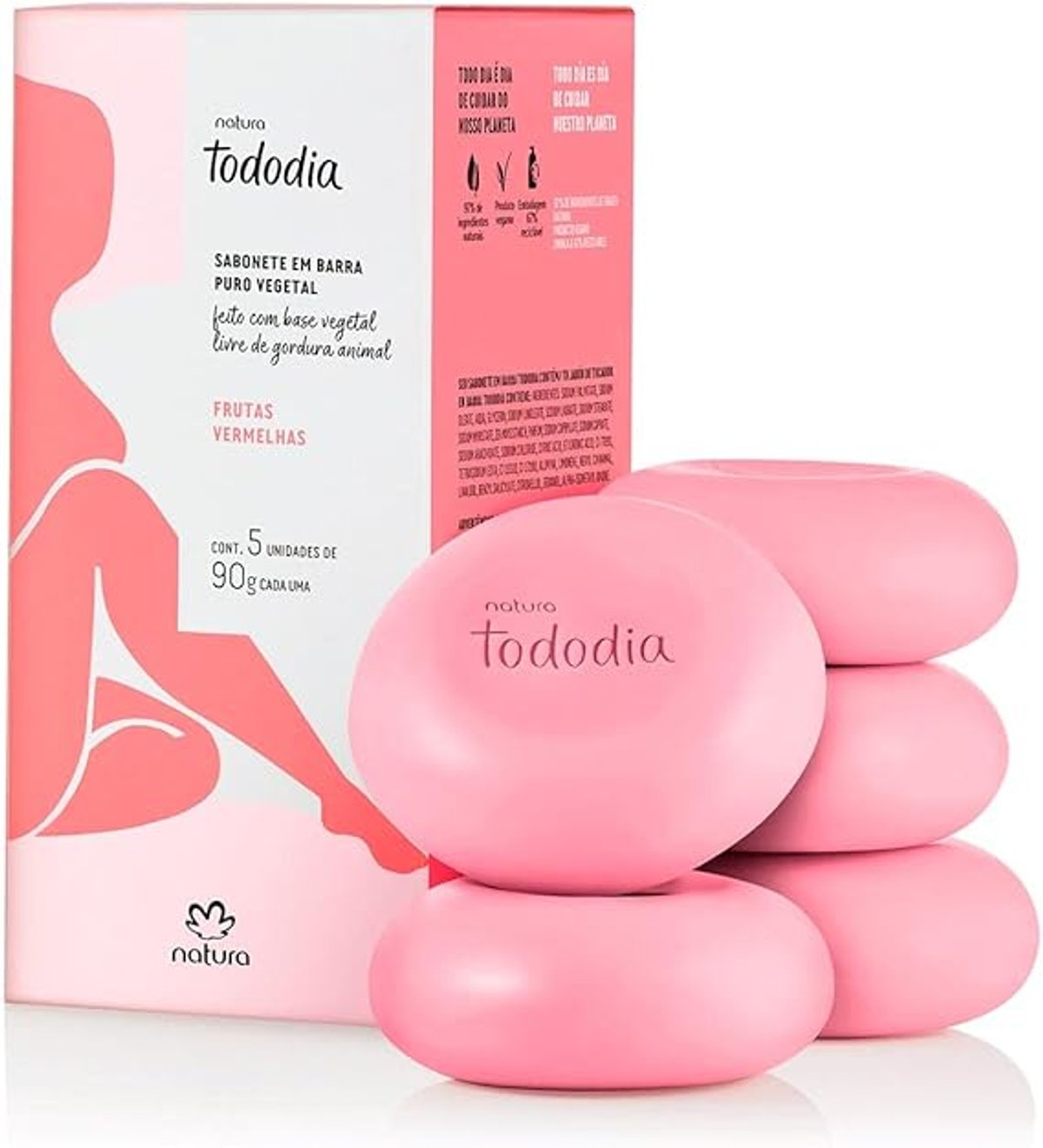 Jabón Tododia Frutas Rojas