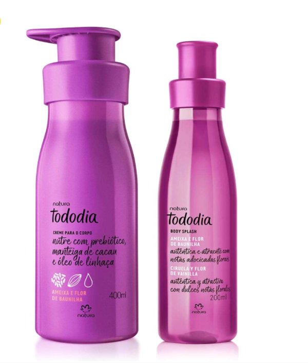 Combo Crema + Body Splash Ciruela y flor de vainilla