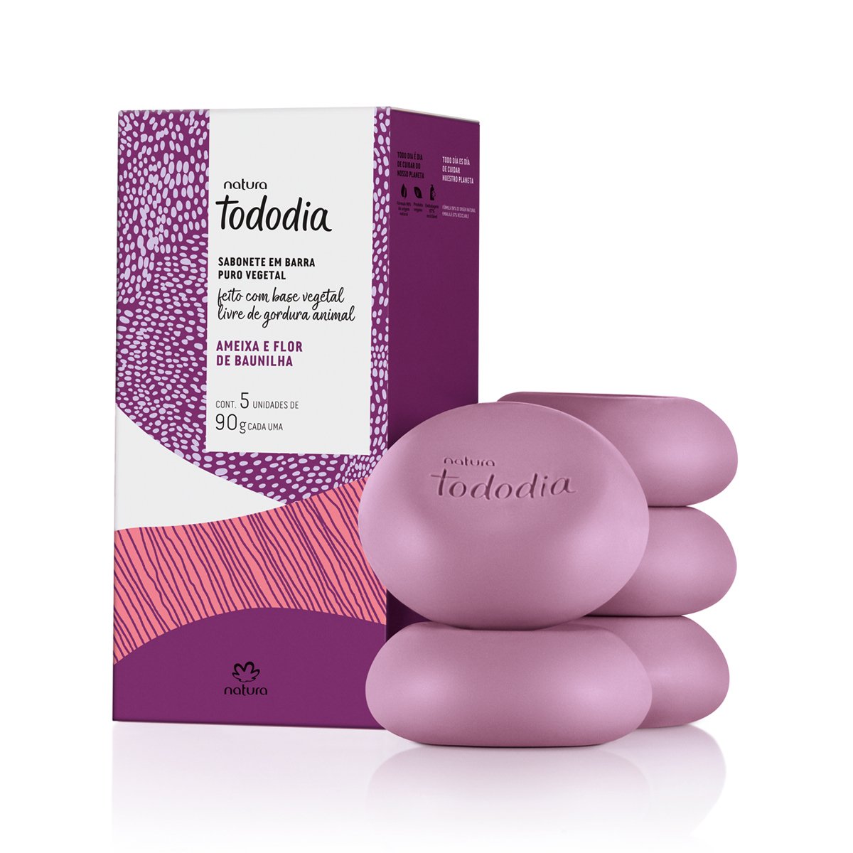 Jabón tododia ciruela y flor de vainilla